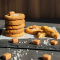Biscuit sablé caramel et fleur de sel