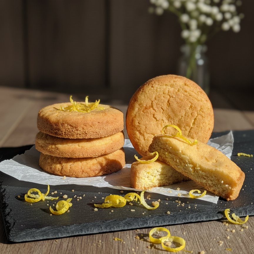 Biscuit sablé citron & pavot